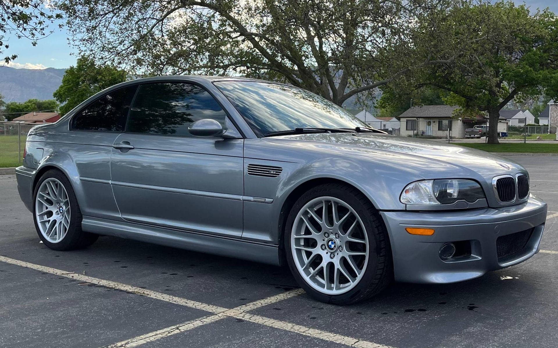 2005, Silver Gray Metallic BMW E46 M3