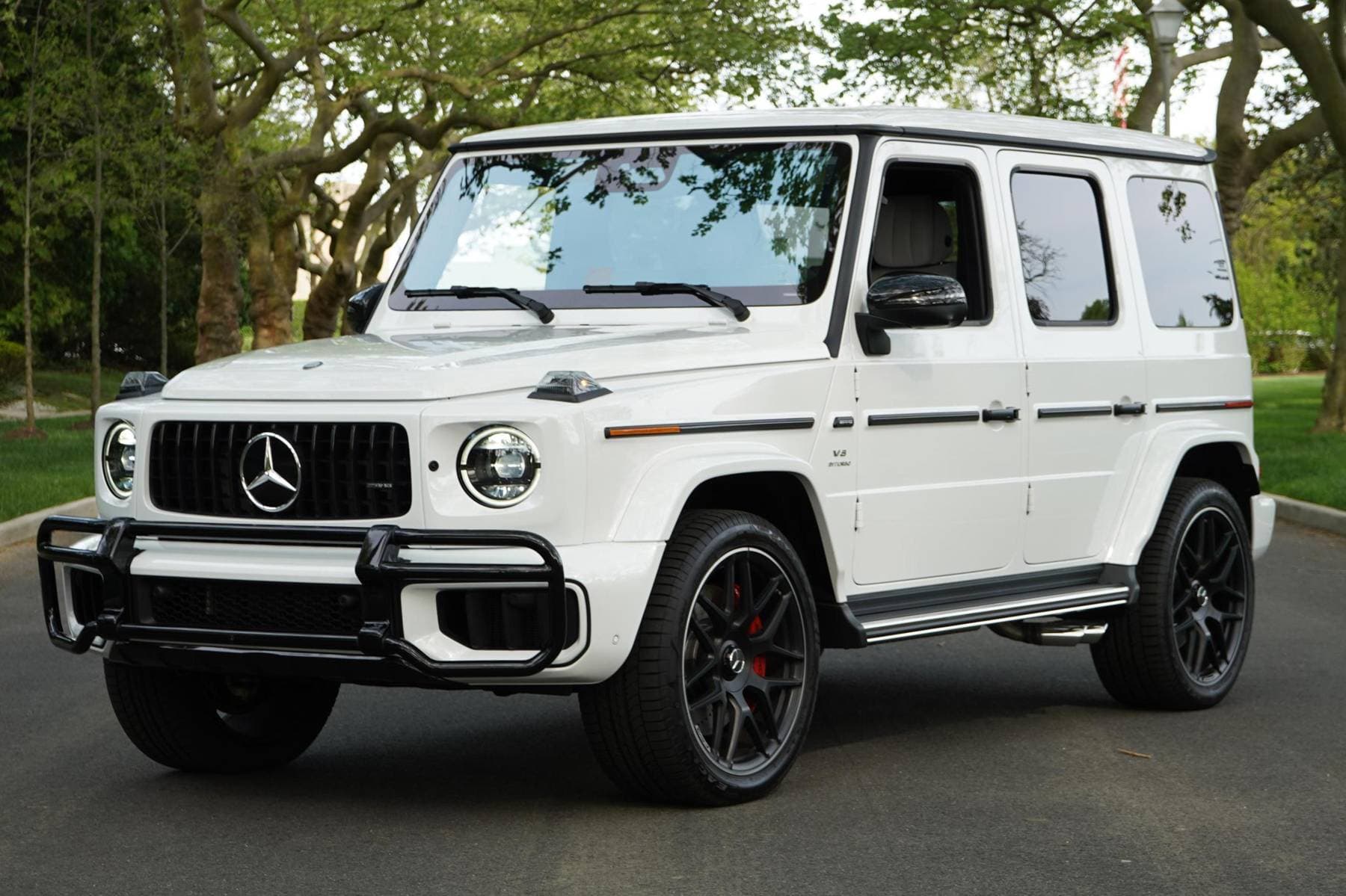 2025, White Mercedes-benz G-Class