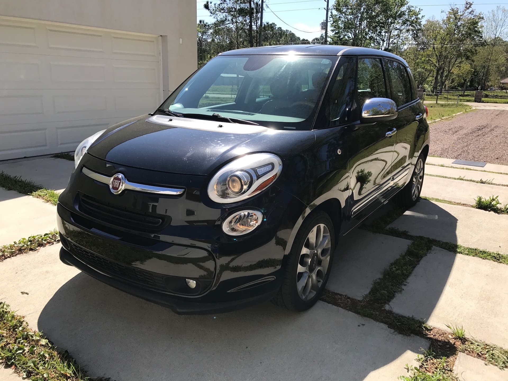 2016, Black Fiat  500 G