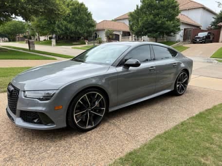 2017, Gray Audi RS 7