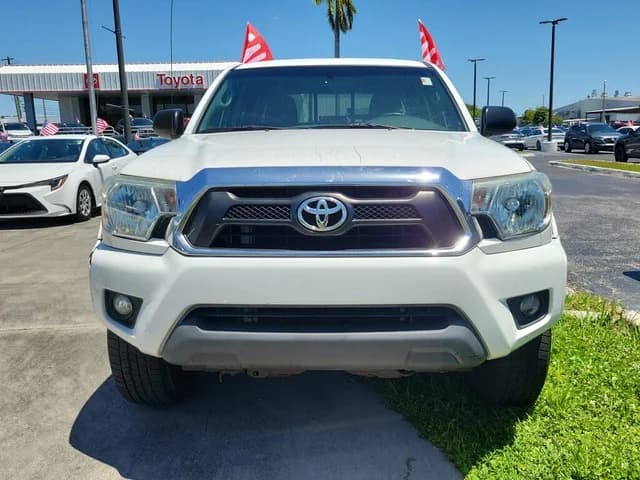 2015, White Toyota  Tacoma